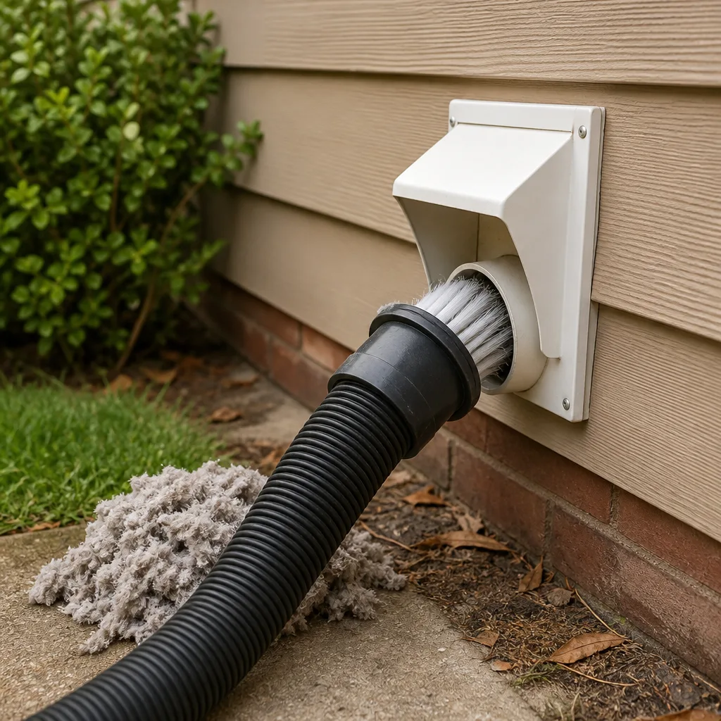 Dryer vent cleaning
