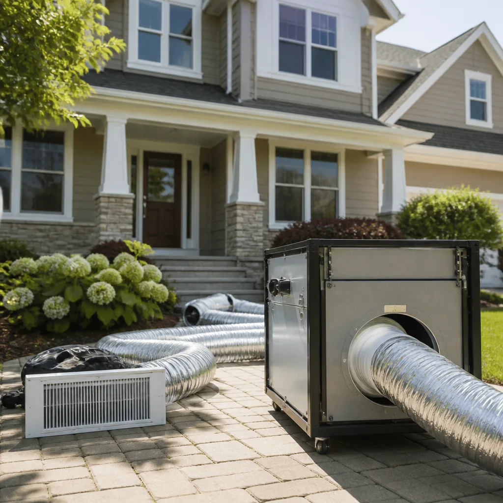 Whole-home duct cleaning